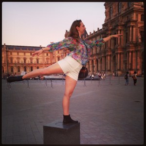 Katherine in Paris, June 2013